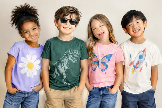 Cute Kids Graphic Tees With Big Personality