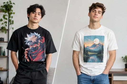 Anime Shirts vs Graphic Tees: Which Fits You?